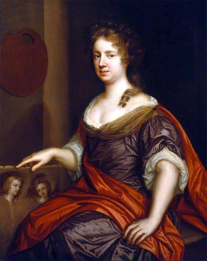 Mary Beale (English, 1633-1699) 'Mary Beale' c. 1666