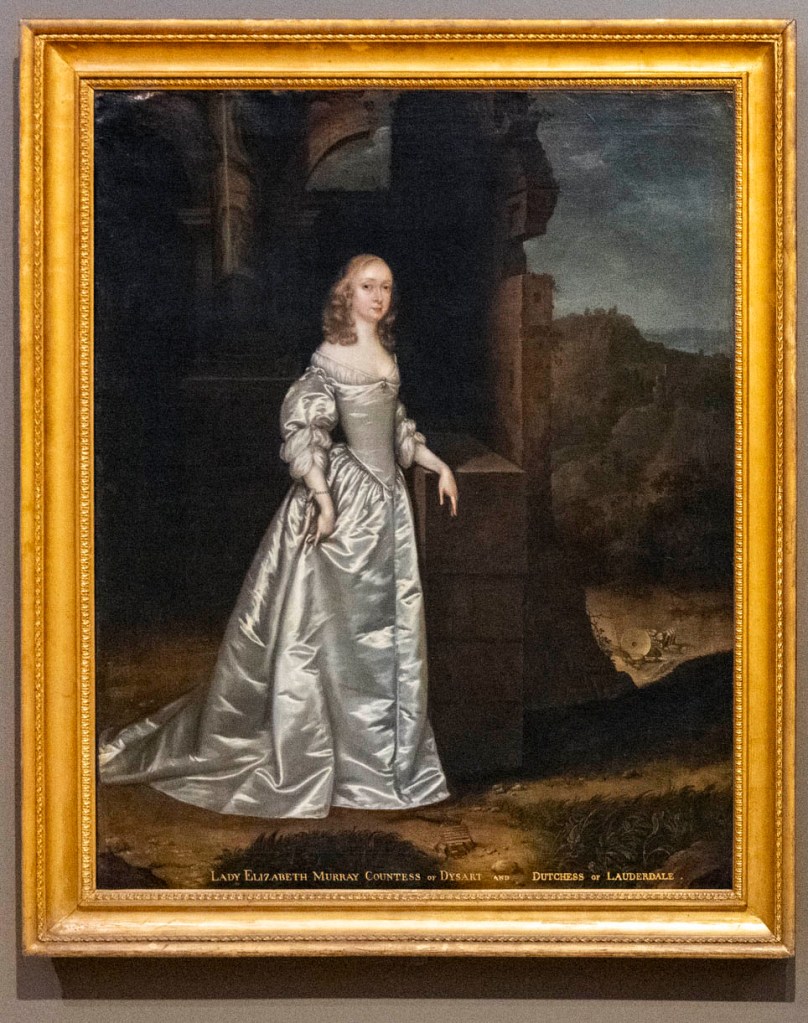 Joan Carlile (English, 1606-1679) 'Portrait of an Unknown Lady' 1650-1655 (installation view)