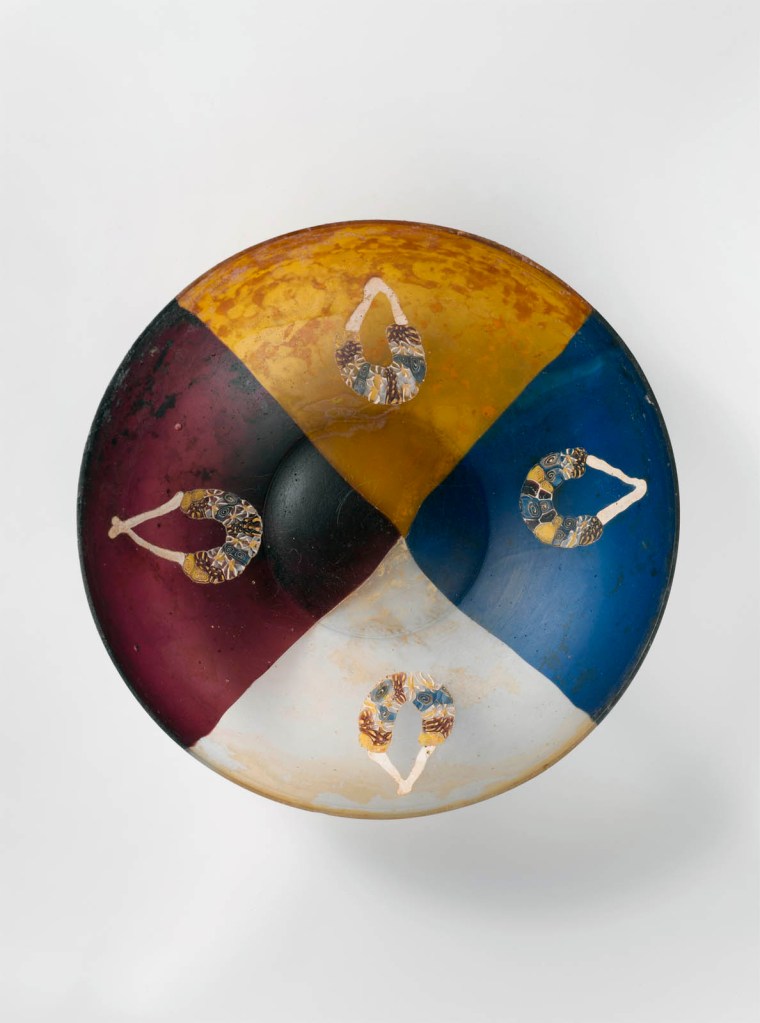 'Glass garland bowl' Period: Early Imperial, Augustan Late 1st century BCE