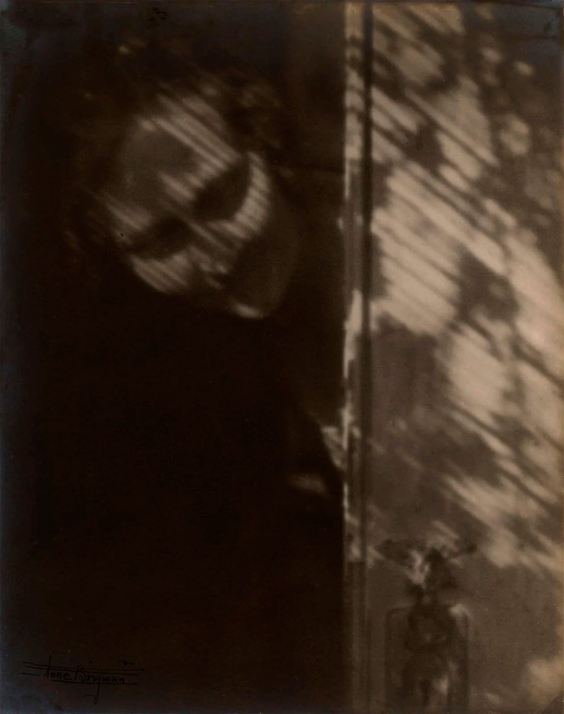 Anne Brigman (American, 1869-1950) 'The Shadow on My Door (Self Portrait)' 1921