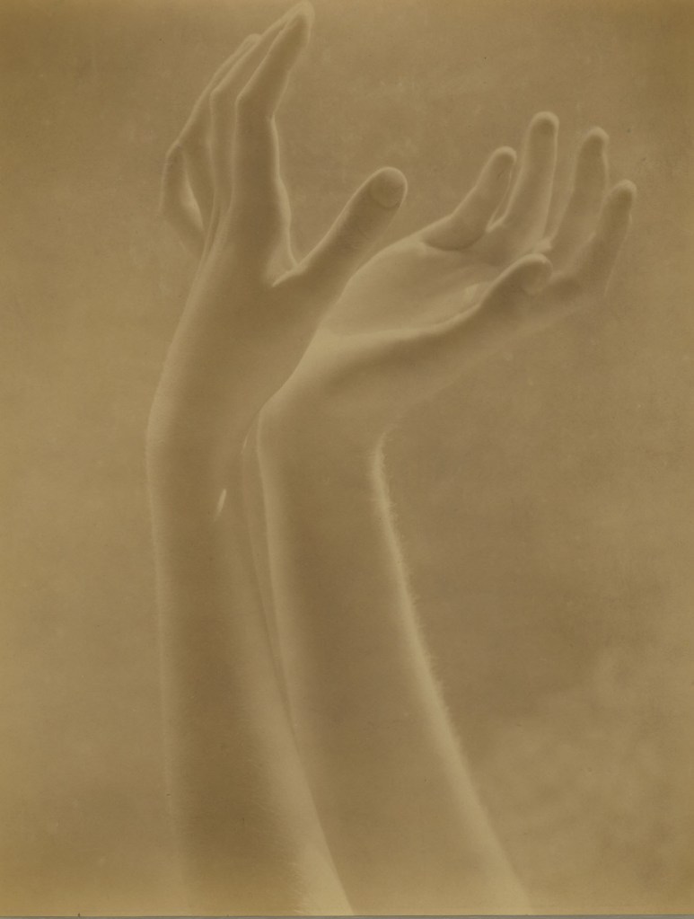 Edward Steichen (American born Luxembourg, 1879-1973) 'Blossom of White Fingers' c. 1923