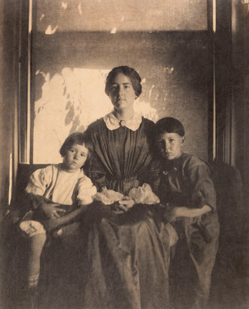 Gertrude Käsebier (American, 1852-1934) 'Mother and Two Children' 1899