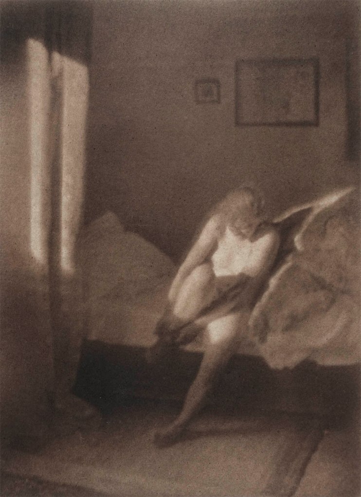 Heinrich Kühn (Austrian born Germany, 1866-1944) 'Nude in Morning Sun' c. 1920