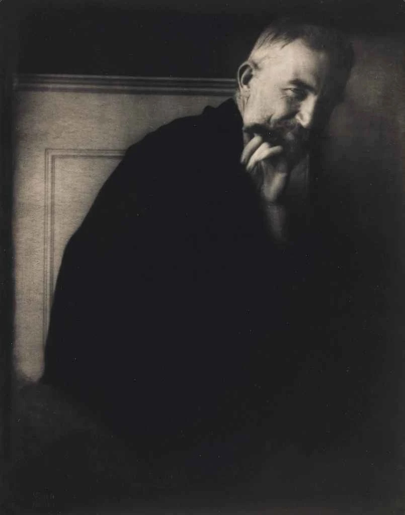 Edward Steichen (American born Luxembourg, 1879-1973) 'The Photographer's Best Model: George Bernard Shaw, London' 1907