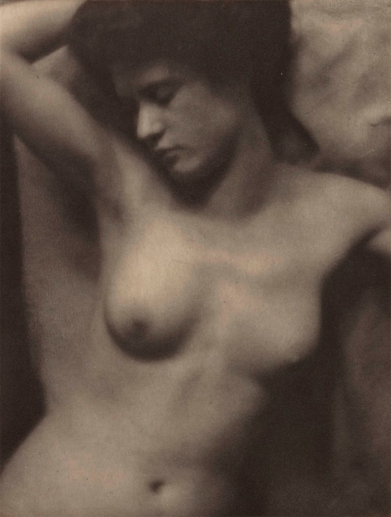 Alfred Stieglitz (American, 1864-1946) and Clarence Hudson White (American, 1871-1925) 'The Torso' 1907