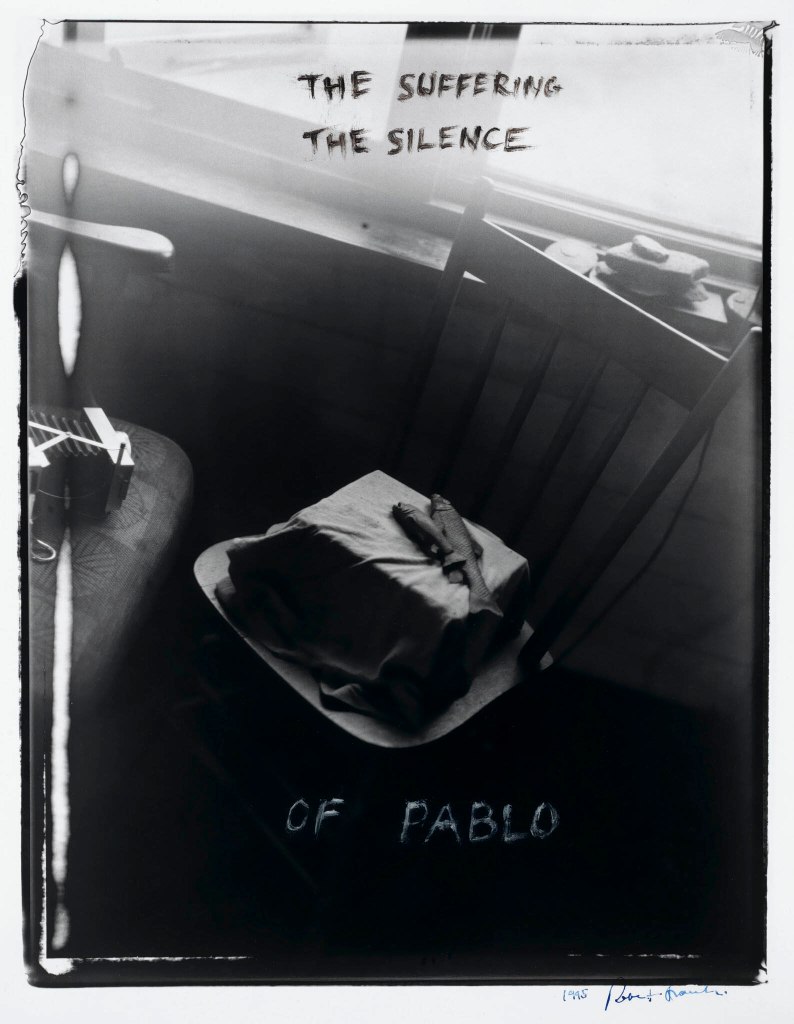 Robert Frank (Swiss-American, 1924-2019) 'The Suffering, the Silence of Pablo' 1995