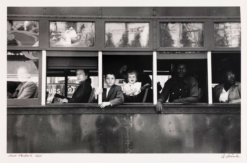 Robert Frank (Swiss-American, 1924-2019) 'Trolley, New Orleans' 1955