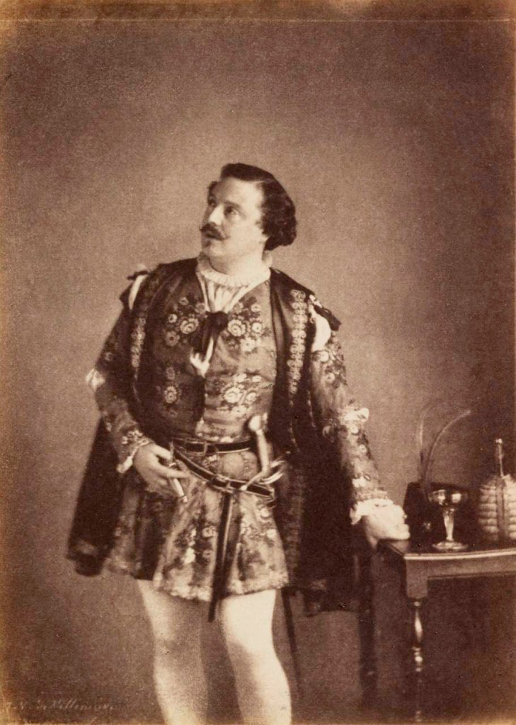 Julien Vallou de Villeneuve (French, 1795-1866) 'Portrait of Edouard Brindeau' 1853