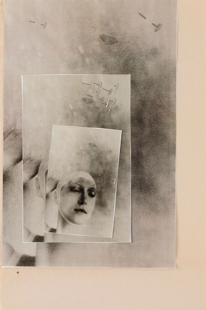 Deborah Turbeville (American, 1932-2013) 'Untitled (Metamorphosis of Ella M.)' Paris, France, early 1990s from the exhibition Deborah Turbeville: Photocollage' at The Photographers' Gallery, London