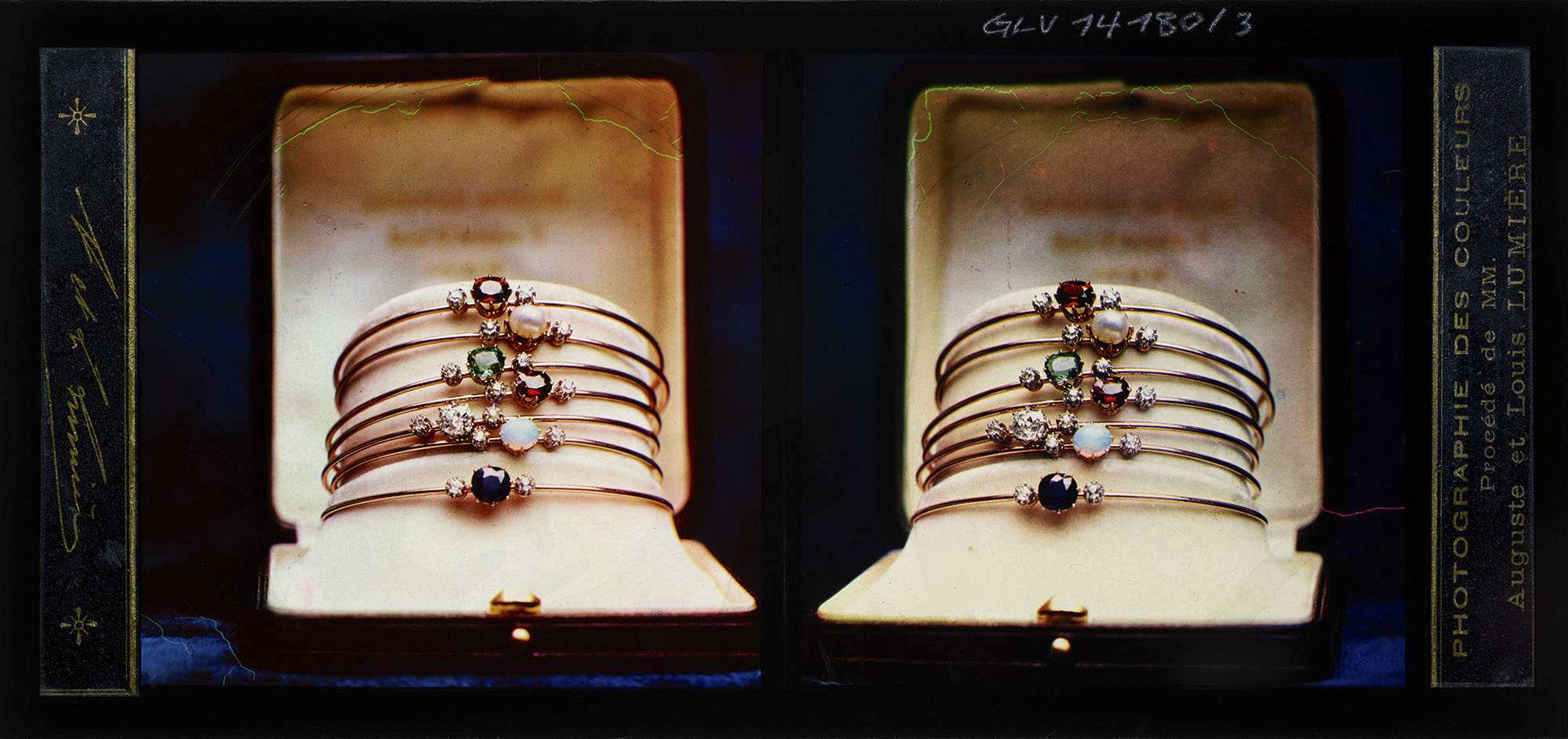 Auguste and Louis Lumière (French, 1862-1954) (French, 1864-1948) 'Bangles' 1893-1900 from the exhibition 'True Colors: Color in Photography from 1849 to 1955' at Albertina Modern, Vienna, January - April, 2025 Auguste and Louis Lumière (French, 1862-1954) (French, 1864-1948) 'Bangles' 1893-1900 from the exhibition 'True Colors: Color in Photography from 1849 to 1955' at Albertina Modern, Vienna, January - April, 2025