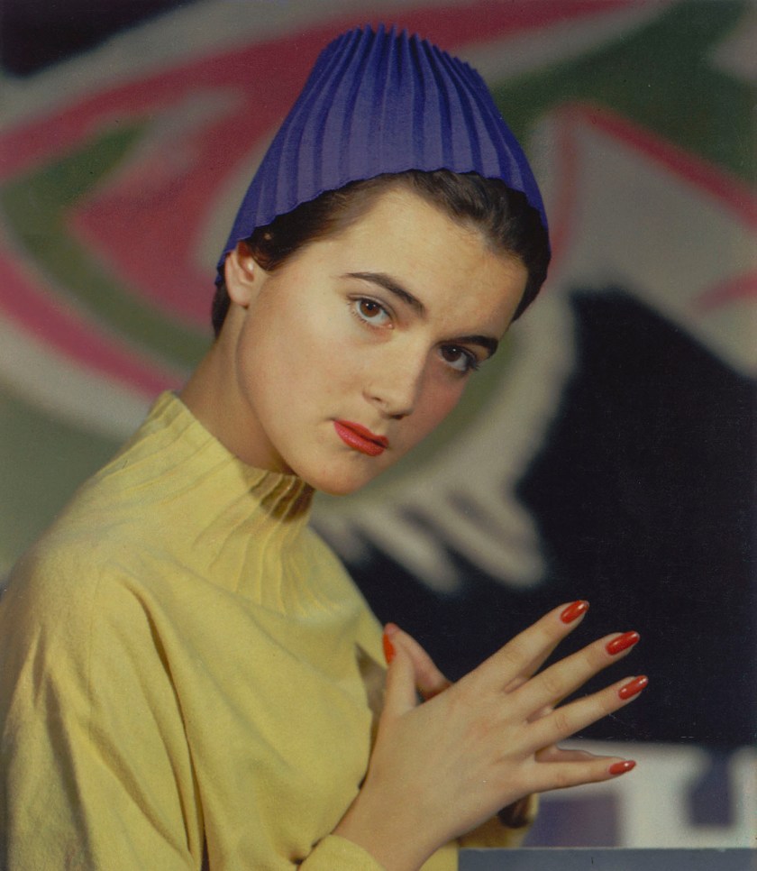 Hans Madensky (Austrian, 1902-1978) 'Fashion Portrait - Student of the Vienna-Hetzendorf School of Fashion' 1952 Hans Madensky (Austrian, 1902-1978) 'Fashion Portrait - Student of the Vienna-Hetzendorf School of Fashion' 1952