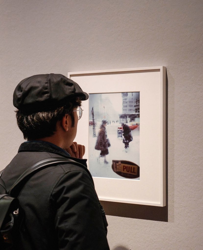 Installation view of the exhibition 'Saul Leiter - An Unfinished World' at Foam, Amsterdam