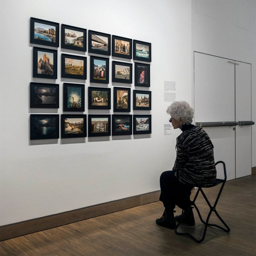 Installation view of the exhibition 'True Colors: Color in Photography from 1849 to 1955' at Albertina Modern, Vienna Installation view of the exhibition 'True Colors: Color in Photography from 1849 to 1955' at Albertina Modern, Vienna