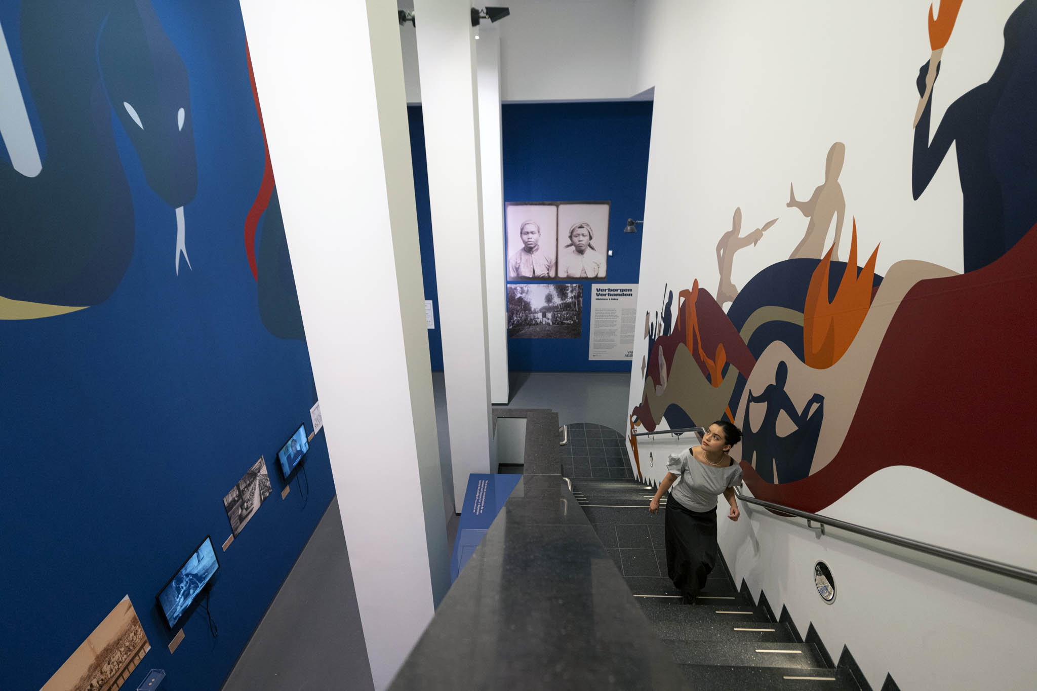 Installation view of the exhibition 'Hidden Connections' at the Van Abbemuseum, Eindhoven, Holland Installation view of the exhibition 'Hidden Connections' at the Van Abbemuseum, Eindhoven, Holland