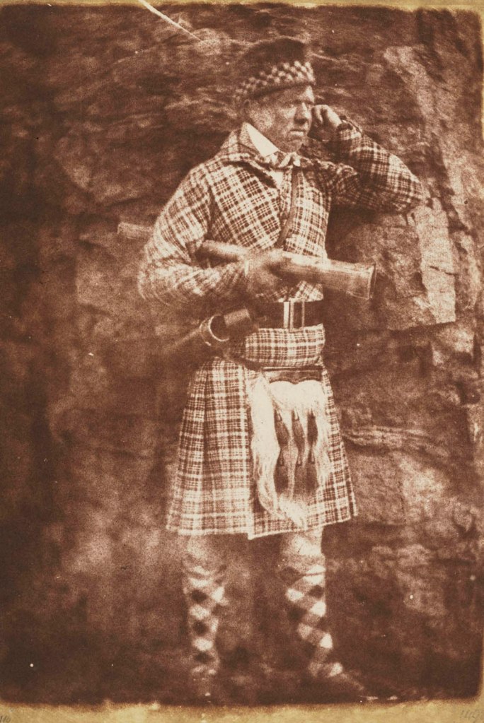 David Octavius Hill & Robert Adamson. 'Mr Finlay, deerstalker in the employ of Campbell of Islay [b]' 1843-1847