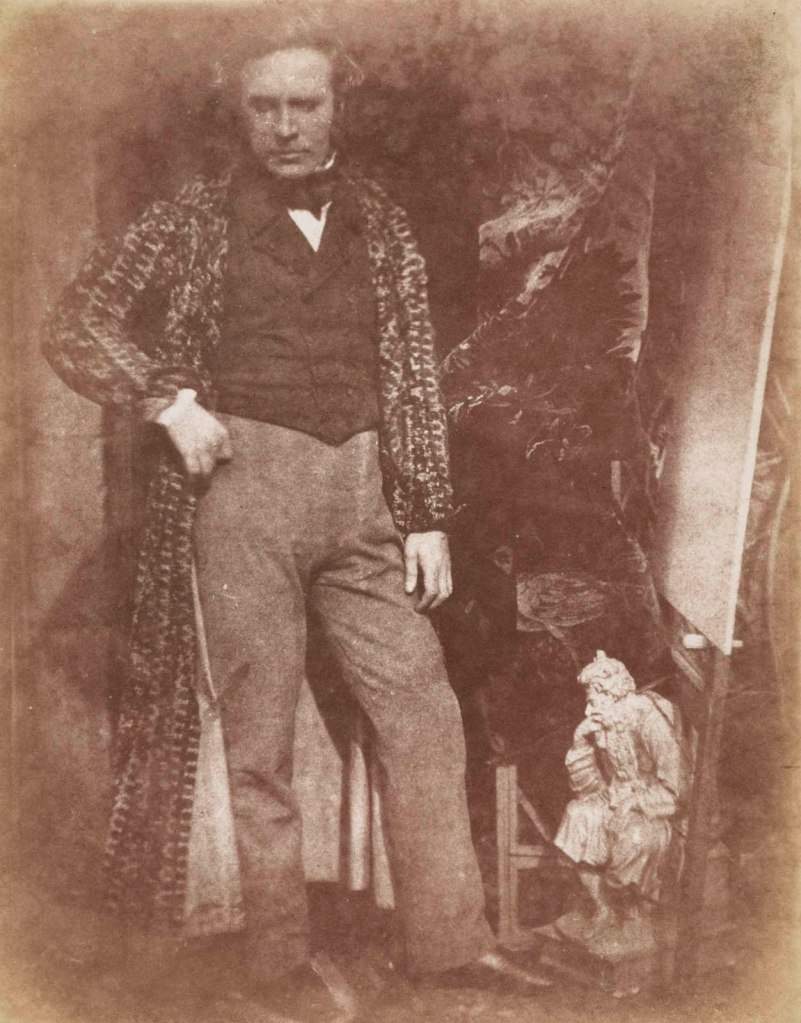 David Octavius Hill & Robert Adamson. 'Sir George Harvey' 1806-1876