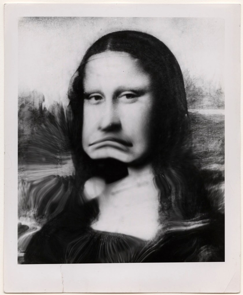 Weegee (Arthur Fellig) (American born Ukraine, 1899-1968) '[Mona Lisa distortion]' c. 1958