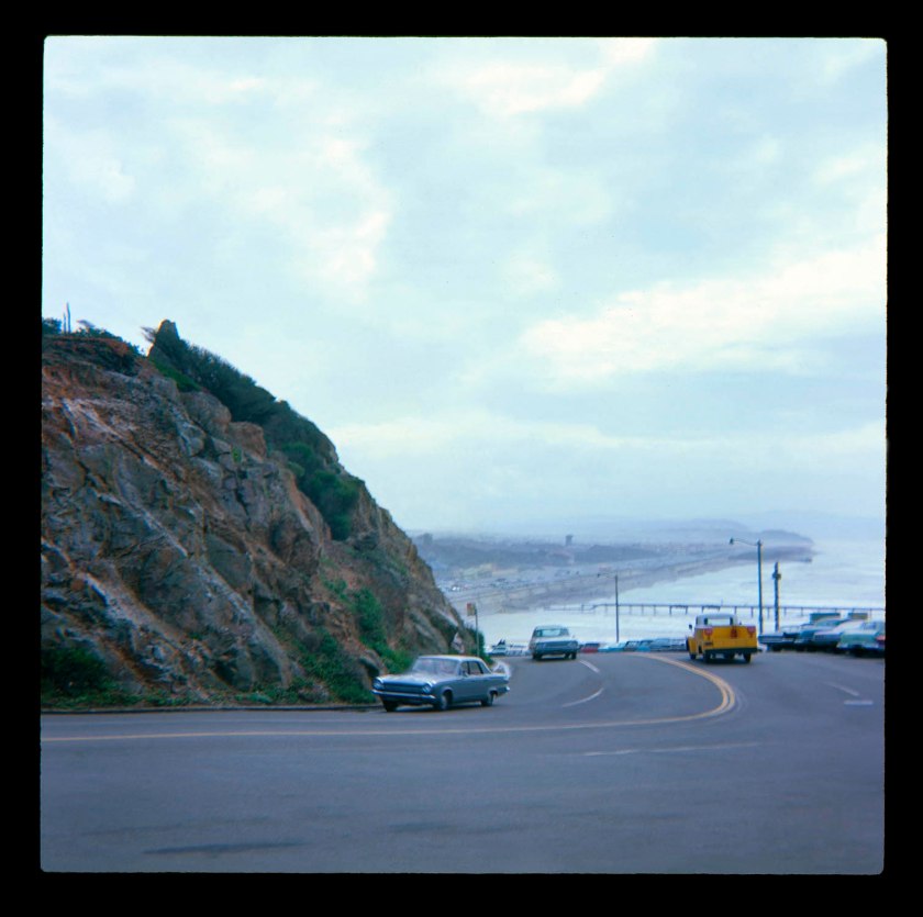 Unknown photographer (Australian) 'American landscape with cars, perhaps Malibu, California?' 1960s