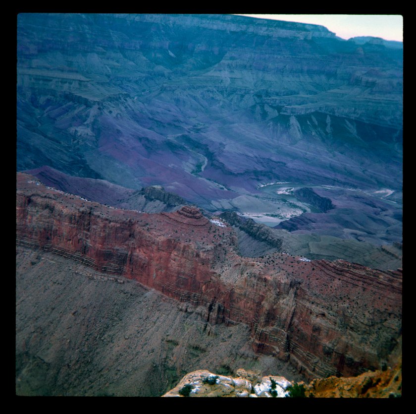 Unknown photographer (Australian?) 'Grand Canyon with snow' 1960s