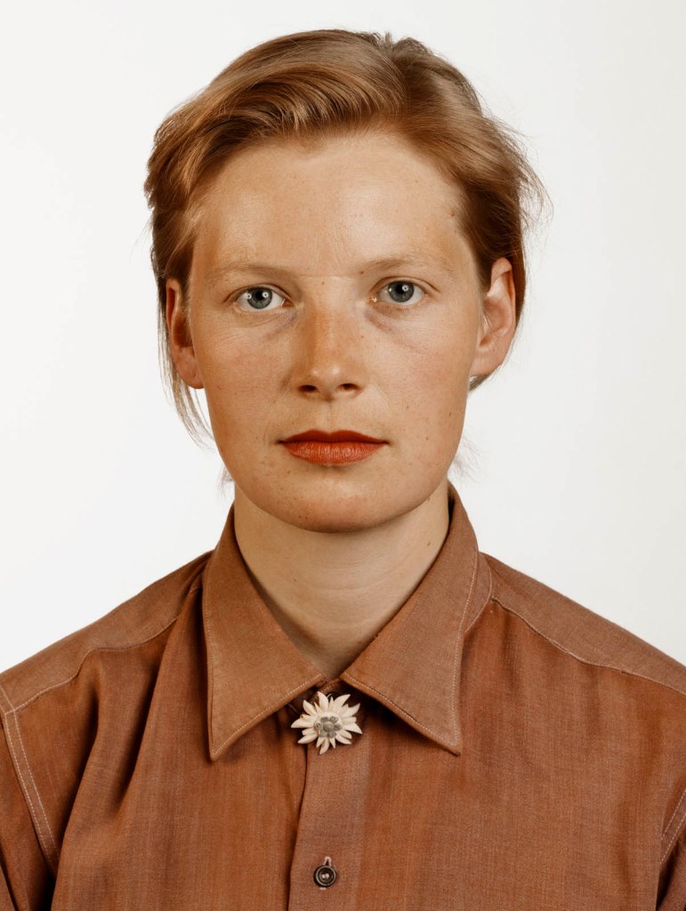 Thomas Ruff (German, b. 1958) 'Porträt (Pia Stadtbäumer)' 1988 Thomas Ruff (German, b. 1958) 'Porträt (Pia Stadtbäumer)' 1988