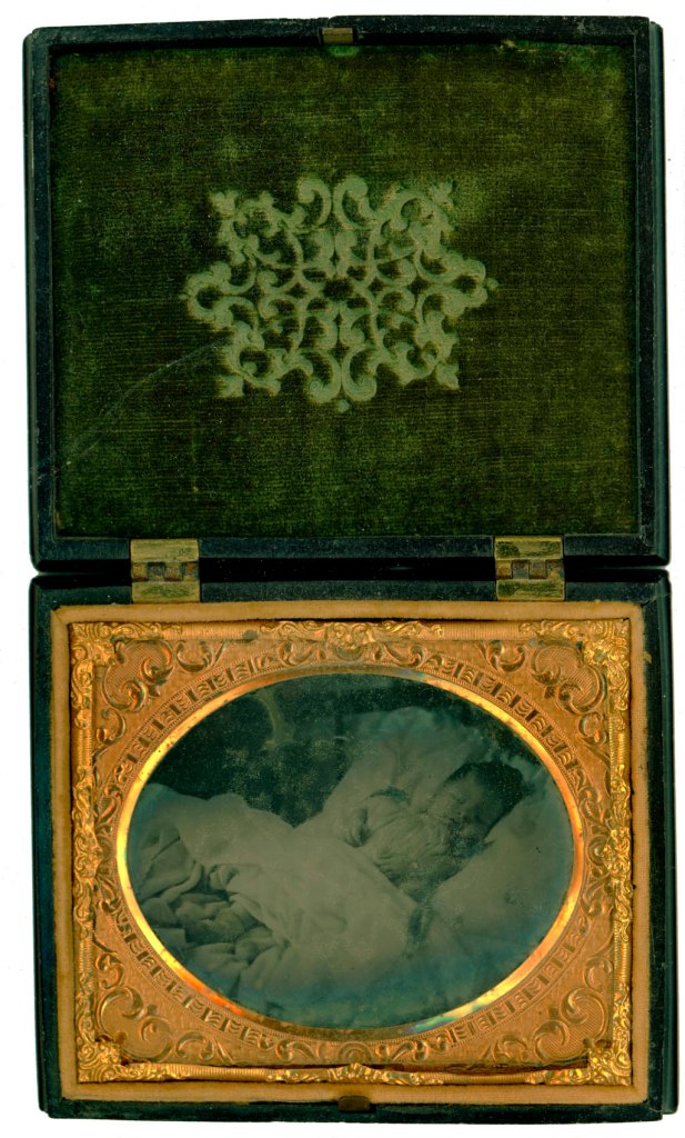 Unknown photographer (American) 'Sleeping baby' c. 1860