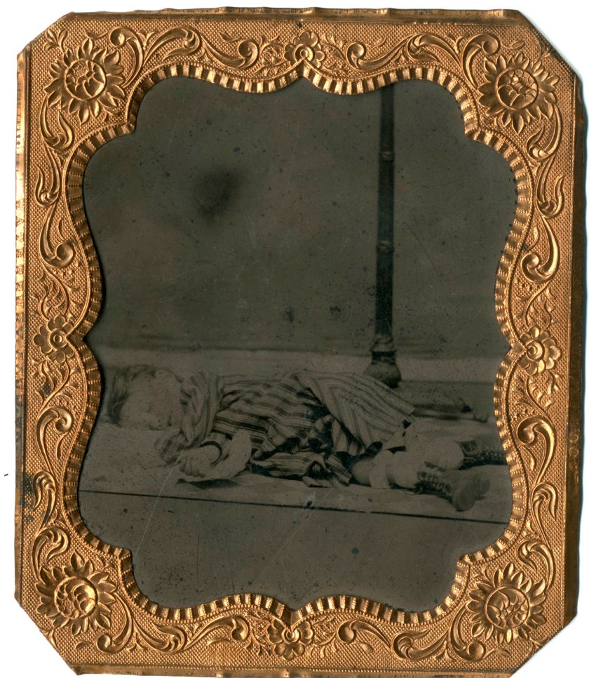 Unknown photographer (American) 'A Sleeping child' c. 1860
