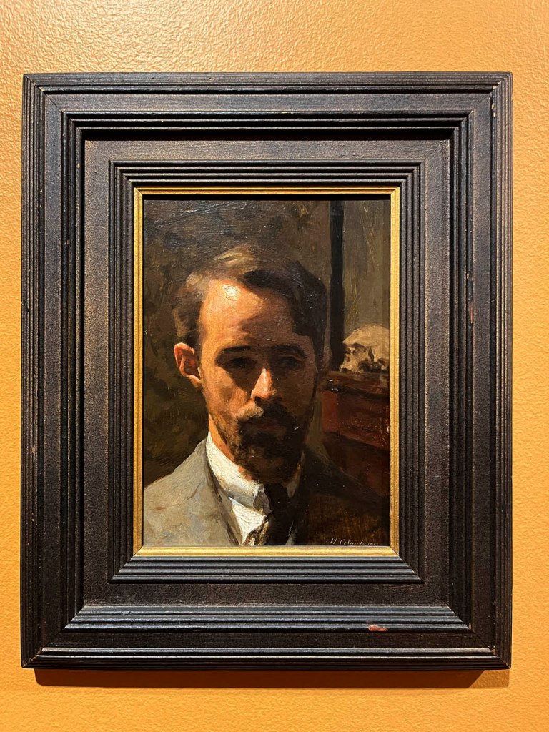 A D Colquhoun (Australian, 1894-1983) 'Self Portrait' c. 1922