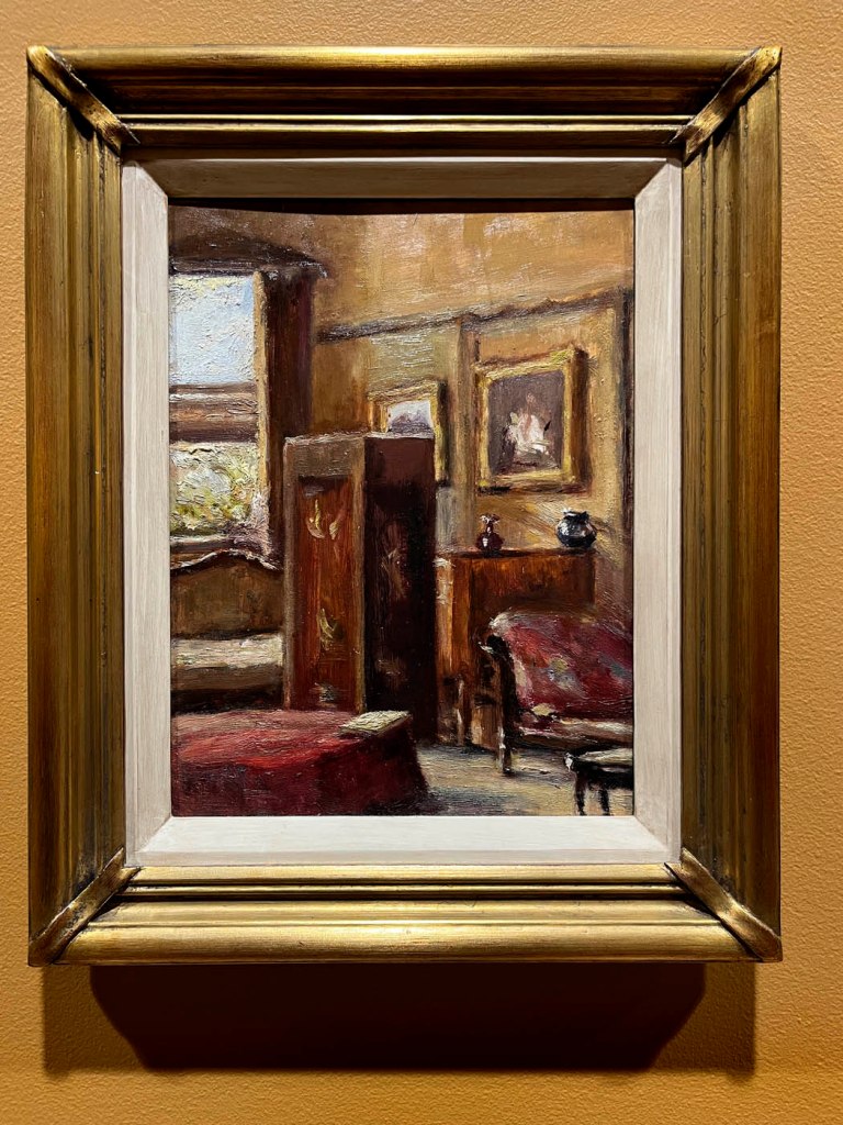 A M E Bale (Australian, 1876-1955) 'Interior (83 Walpole Street, Kew)' c. 1928
