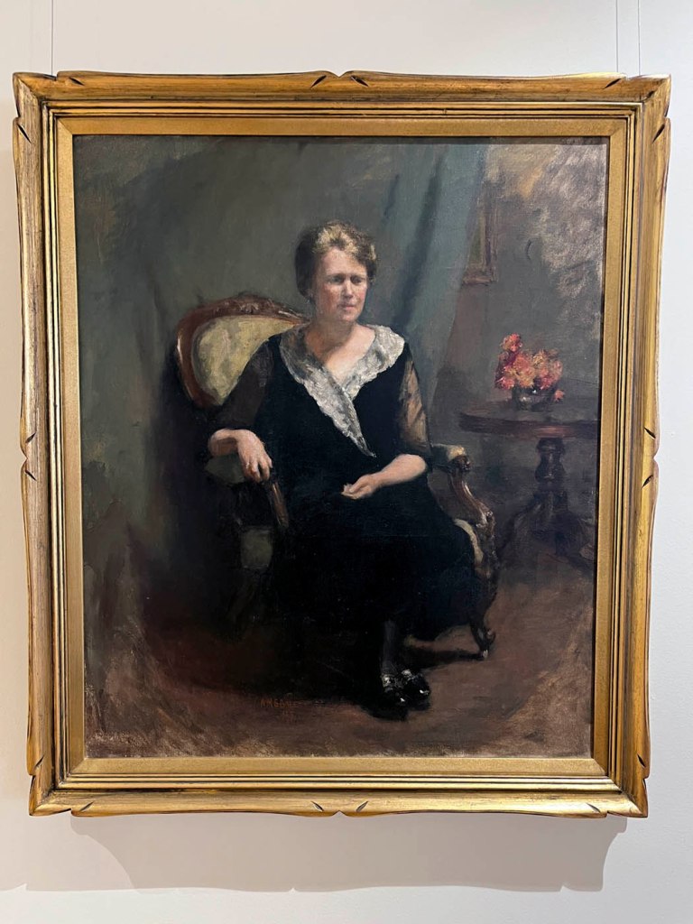 Alice Marian Ellen Bale (Australian, 1875-1955) 'Self portrait' 1925