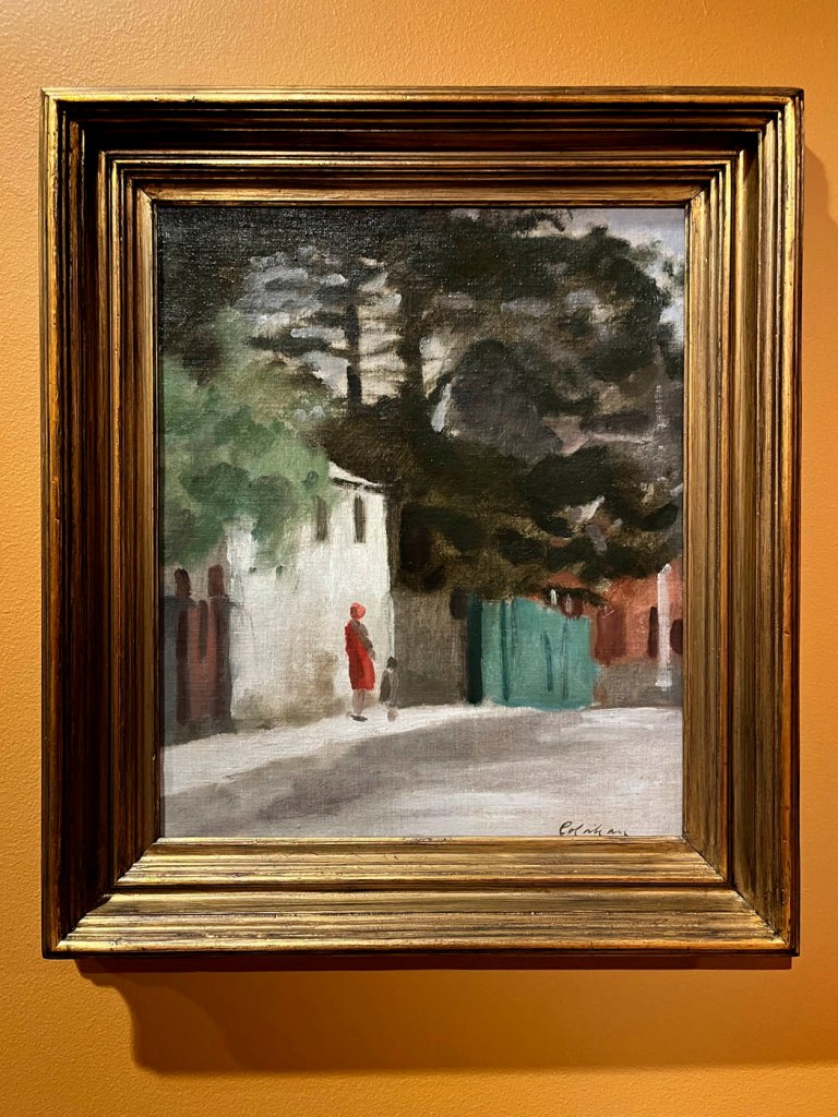 Colin Colahan (Australian, 1897-1987) 'The Green Fence' 1930