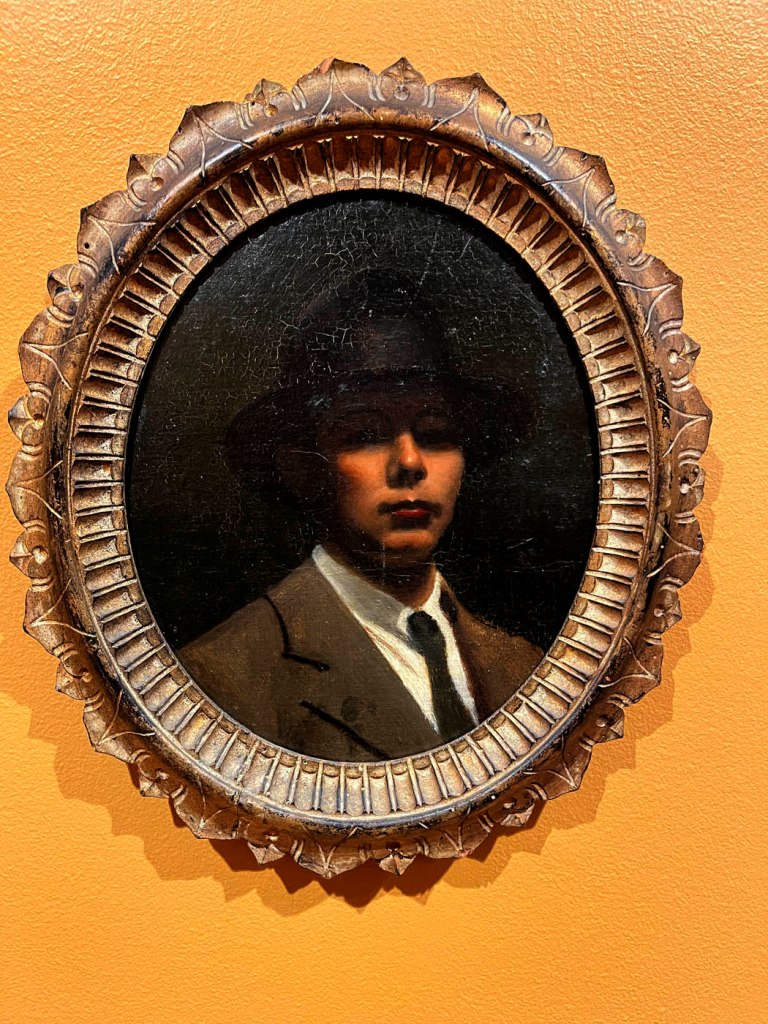 L August Cornehls (Australian, 1887-1962) 'Self Portrait' c. 1924