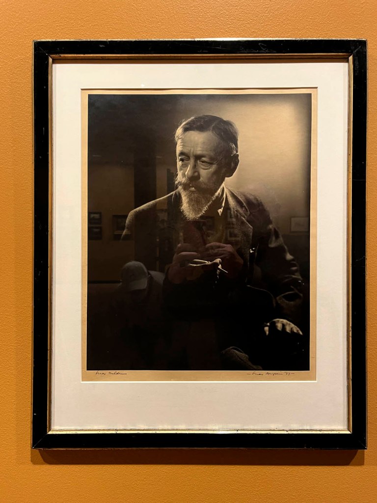 Max Dupain (Australian, 1911-1992) 'Photograph of Max Meldrum' 1937