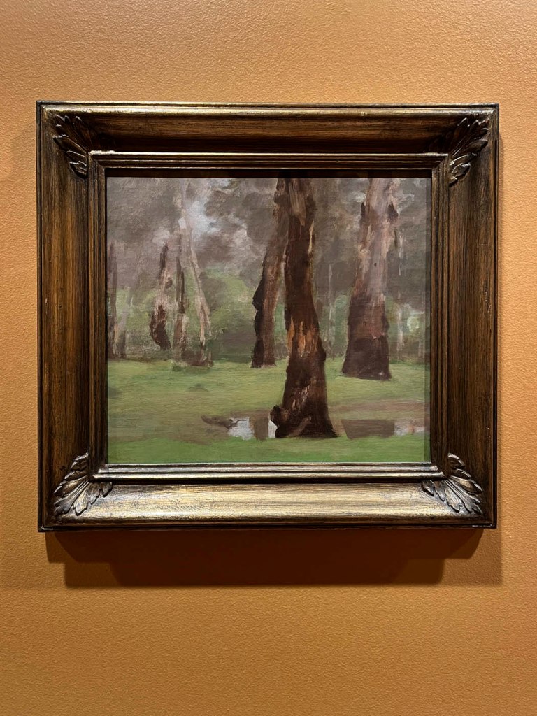 Max Meldrum (Scottish, 1875-1955) 'The Pool' 1923