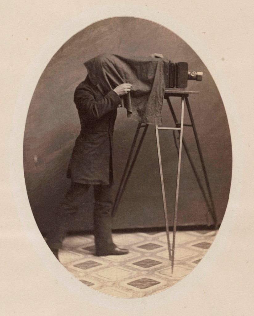 Unknown Maker. 'Studio Photographer at Work' c. 1855