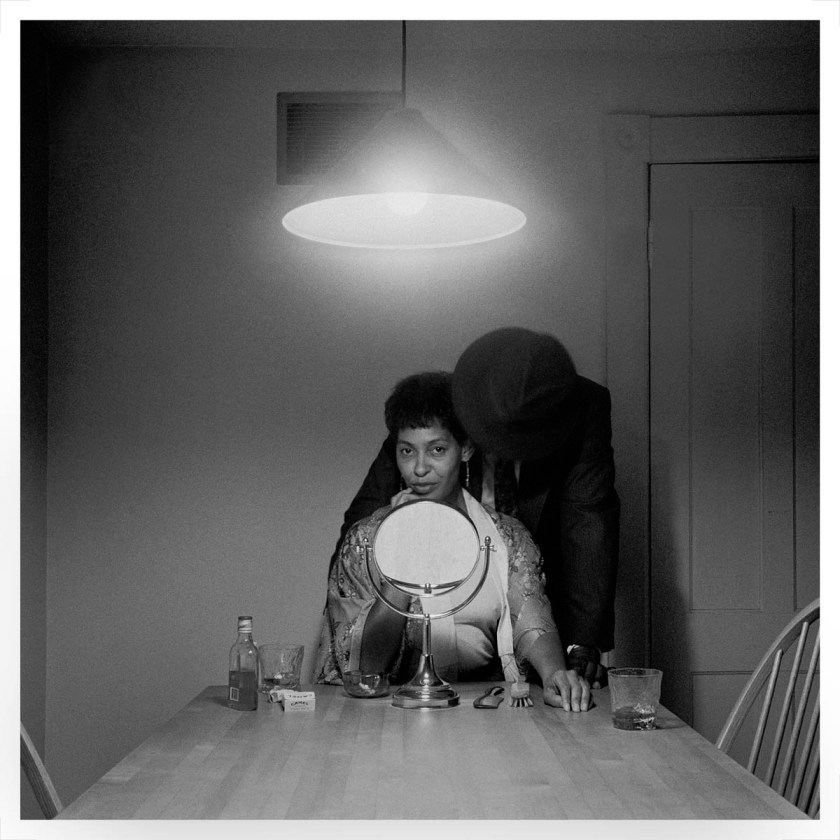 Carrie Mae Weems (American, b. 1953) 'Untitled (Man and mirror)' 1990 From the series 'Kitchen Table'