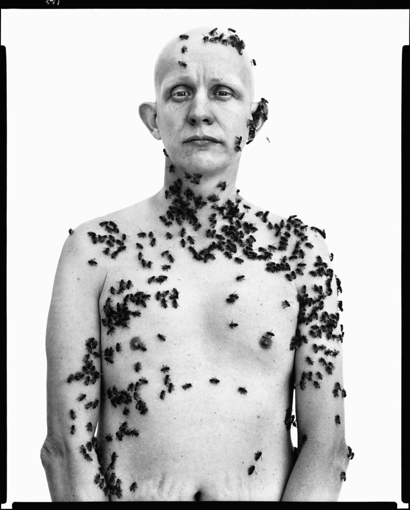 Richard Avedon (American, 1923-2004) 'Ronald Fischer, beekeeper, Davis, California, May 9, 1981' 1981