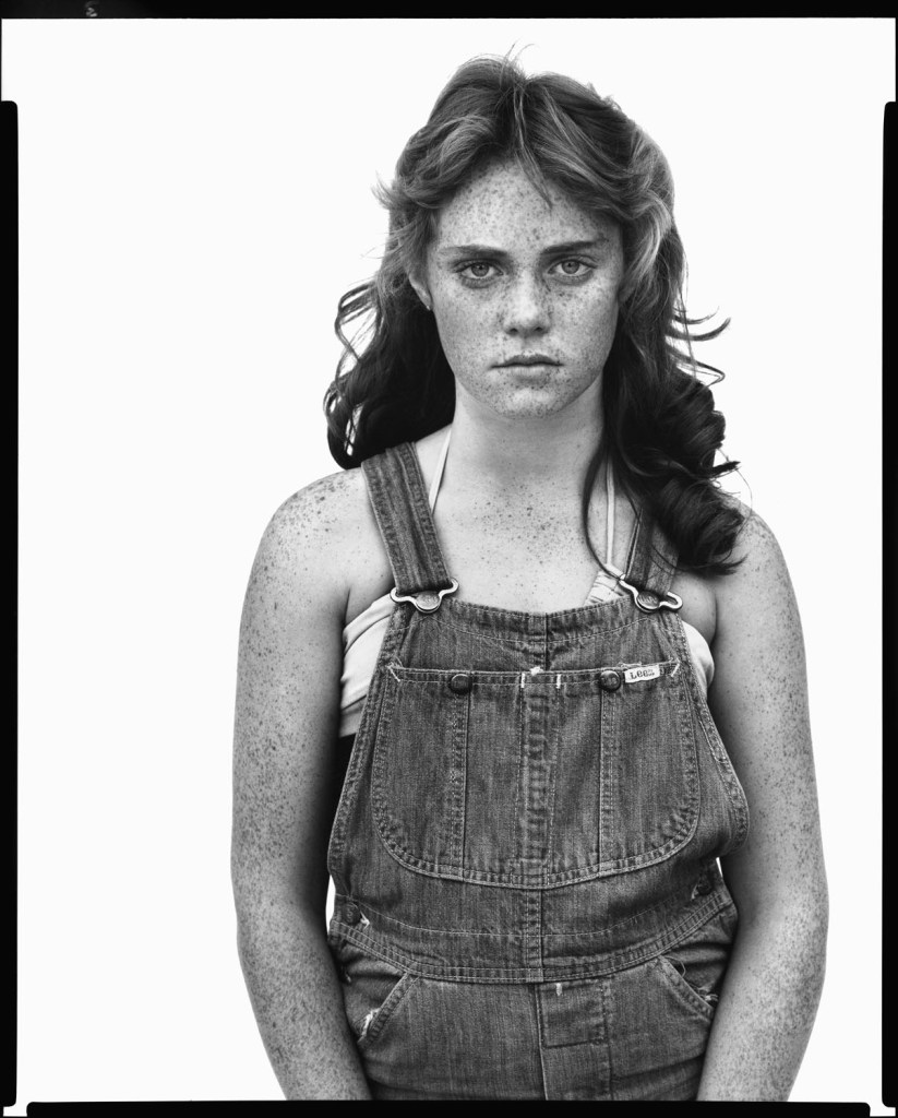 Richard Avedon (American, 1923-2004) 'Sandra Bennett, twelve year old, Rocky Ford, Colorado, August 23, 1980' 1980