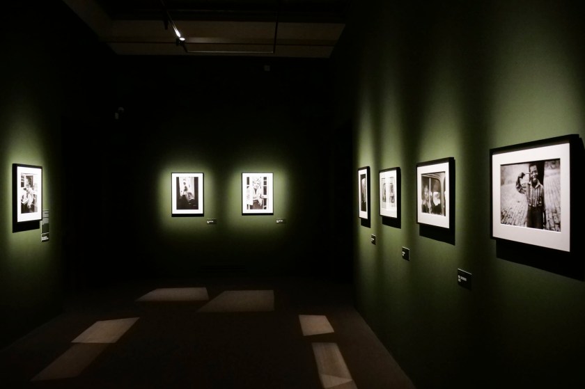 Installation view of the exhibition 'Elliott Erwitt. Icons' at Palazzo Bonaparte, Rome, Italy
