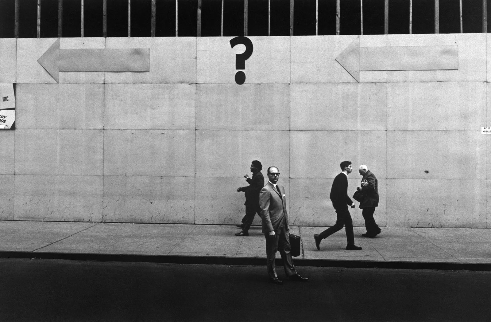 Lee Friedlander (American, b. 1934) 'New York City' 1962 Lee Friedlander (American, b. 1934)
'New York City' 1962