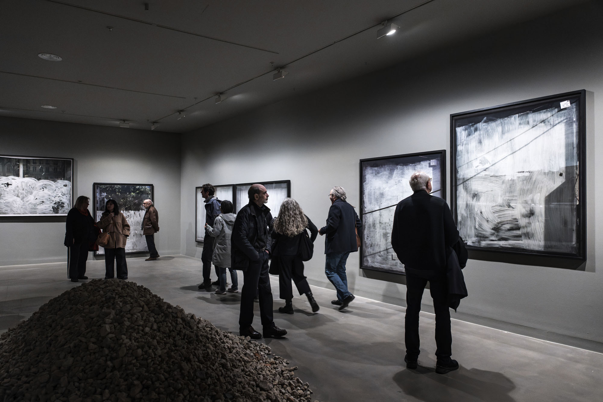 Installation view of the exhibition Anna Malagrida. 'Opacitas: Veiling Transparency' at Museu Tàpies, Barcelona Installation view of the exhibition Anna Malagrida. 'Opacitas: Veiling Transparency' at Museu Tàpies, Barcelona