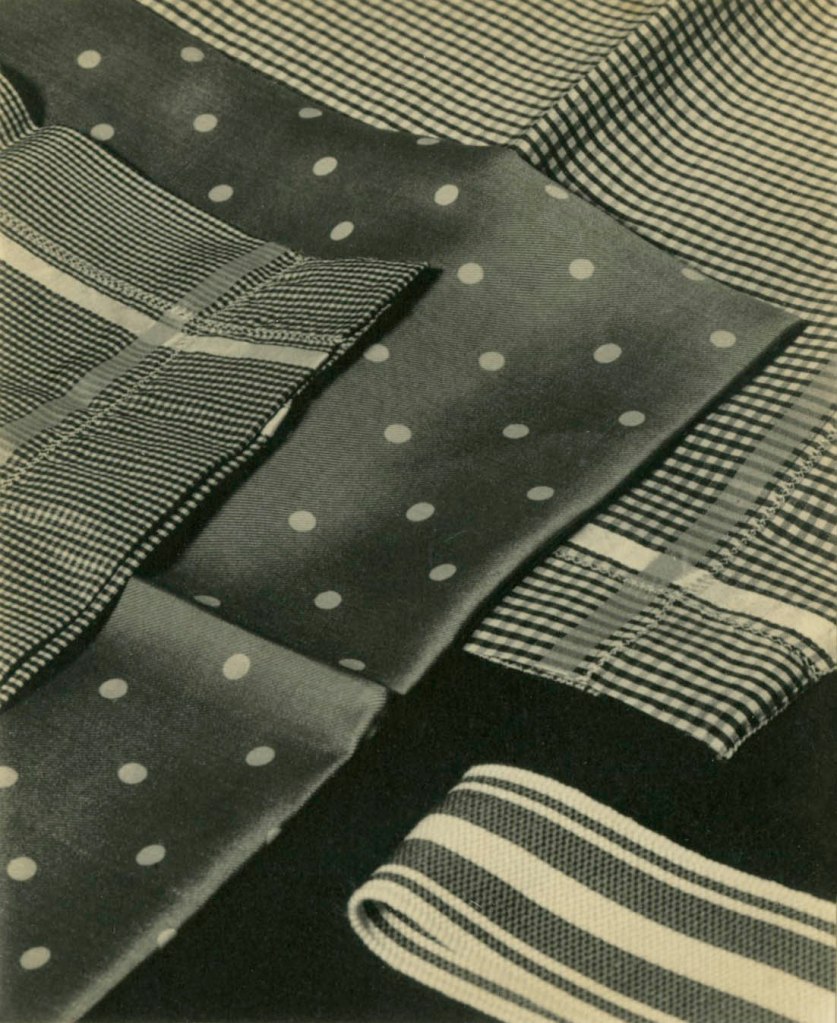 Paul Outerbridge Jr. (American, 1896-1959) 'Men's Scarfs' 1924