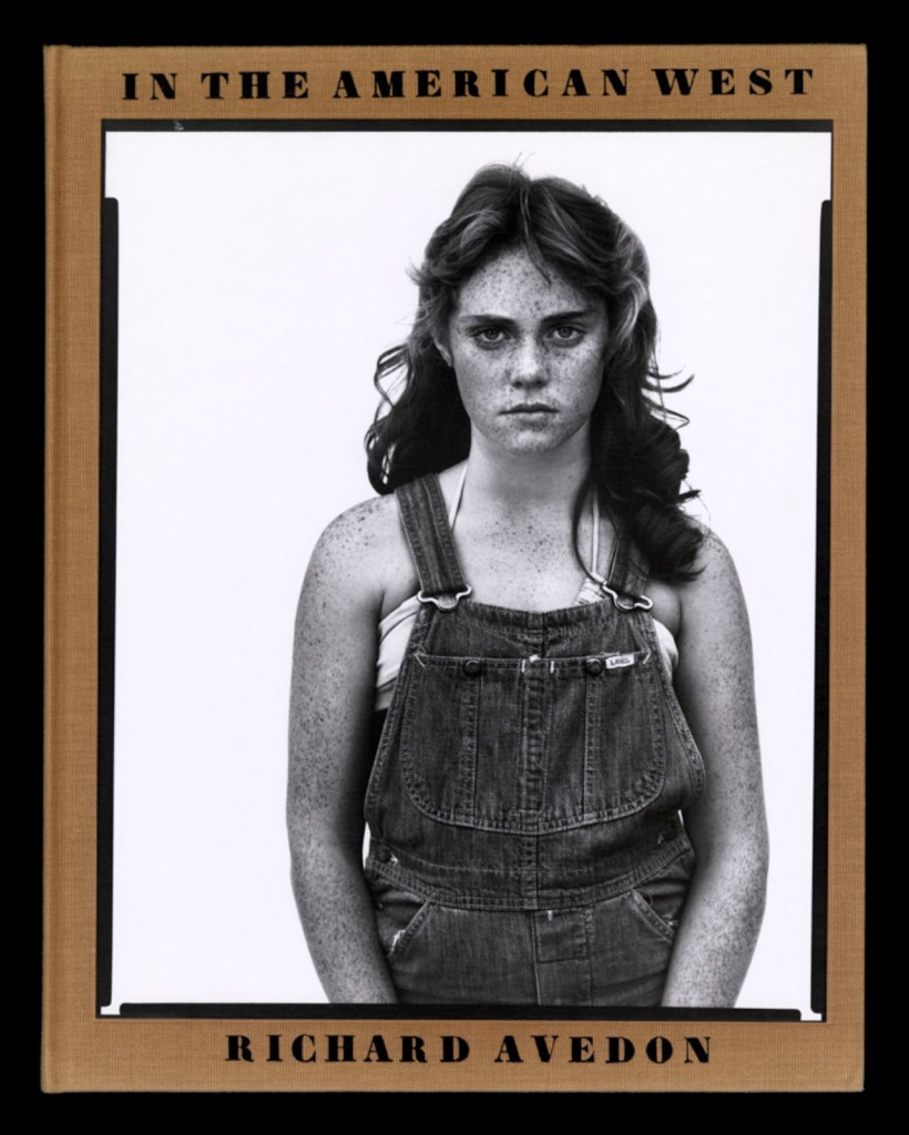 Cover of Richard Avedon's book 'In The American West'