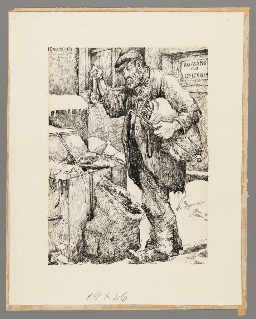 Hans Baluschek (German, 1870-1935) 'Fleisch am Knochen' (Meat on the Bone) 1924 from the exhbition 'Berlin Courtyards: Between Everyday Life, Work, and Encounters' at the Museum Ephraim-Palais, Berlin, July 2025 - January 2026 Hans Baluschek (German, 1870-1935) 'Fleisch am Knochen' (Meat on the Bone) 1924 from the exhbition 'Berlin Courtyards: Between Everyday Life, Work, and Encounters' at the Museum Ephraim-Palais, Berlin, July 2025 - January 2026