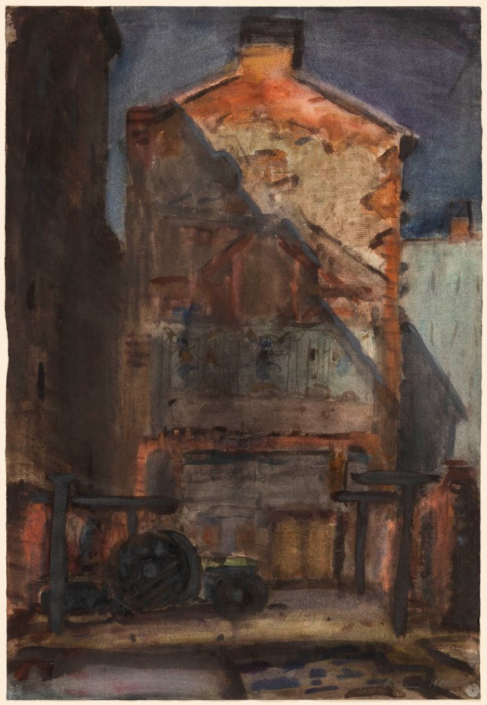 Manfred Butzmann (German, b. 1942) 'Giebelwand (Chausseestraße 16)' (Gable wall (Chausseestraße 16)) 1988 Manfred Butzmann (German, b. 1942) 'Giebelwand (Chausseestraße 16)' (Gable wall (Chausseestraße 16)) 1988