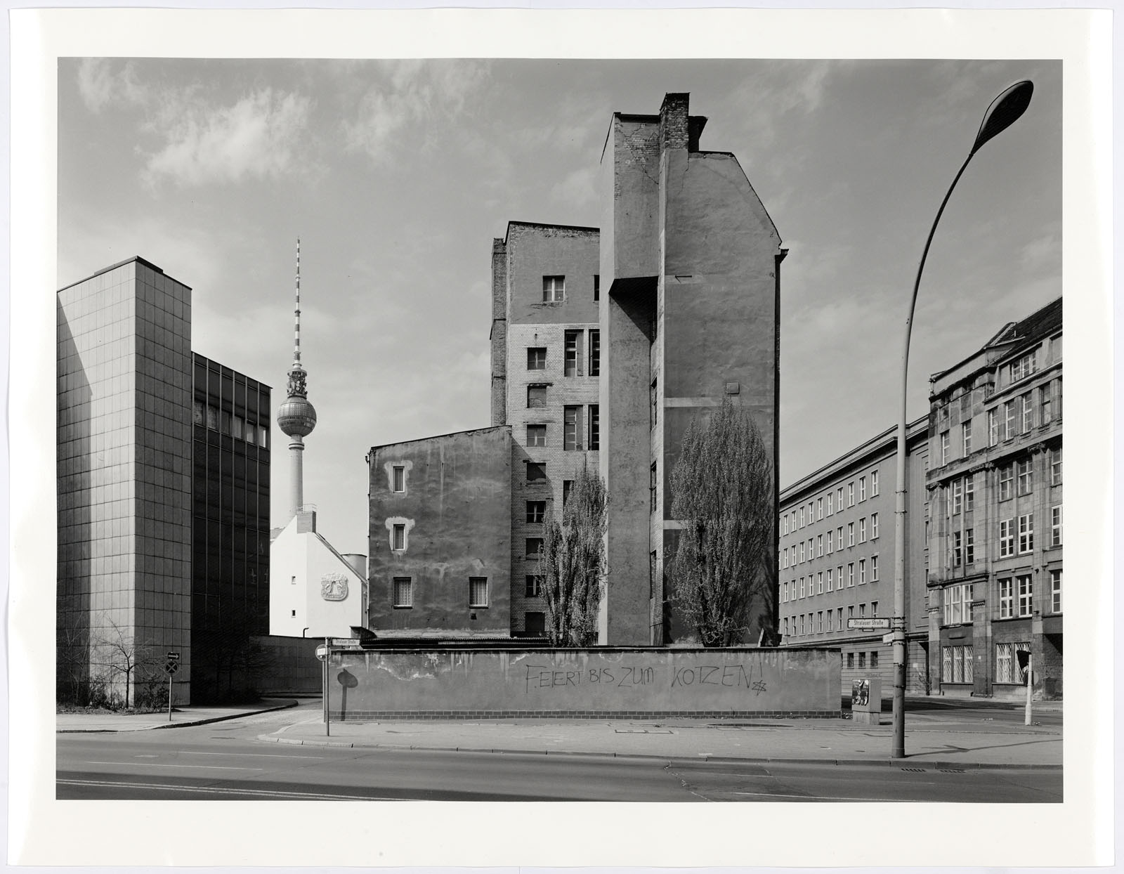André Kirchner (German, b. 1958) 'Stralauer Straße, Ecke Waisenstraße' from the series 'Nachtrag Berlin' 1990-1992 ('Stralauer Straße, corner of Waisenstraße' from the series 'Addendum Berlin') from the exhbition 'Berlin Courtyards: Between Everyday Life, Work, and Encounters' at the Museum Ephraim-Palais, Berlin, July 2025 - January 2026 André Kirchner (German, b. 1958) 'Stralauer Straße, Ecke Waisenstraße' from the series 'Nachtrag Berlin' 1990-1992 ('Stralauer Straße, corner of Waisenstraße' from the series 'Addendum Berlin') from the exhbition 'Berlin Courtyards: Between Everyday Life, Work, and Encounters' at the Museum Ephraim-Palais, Berlin, July 2025 - January 2026