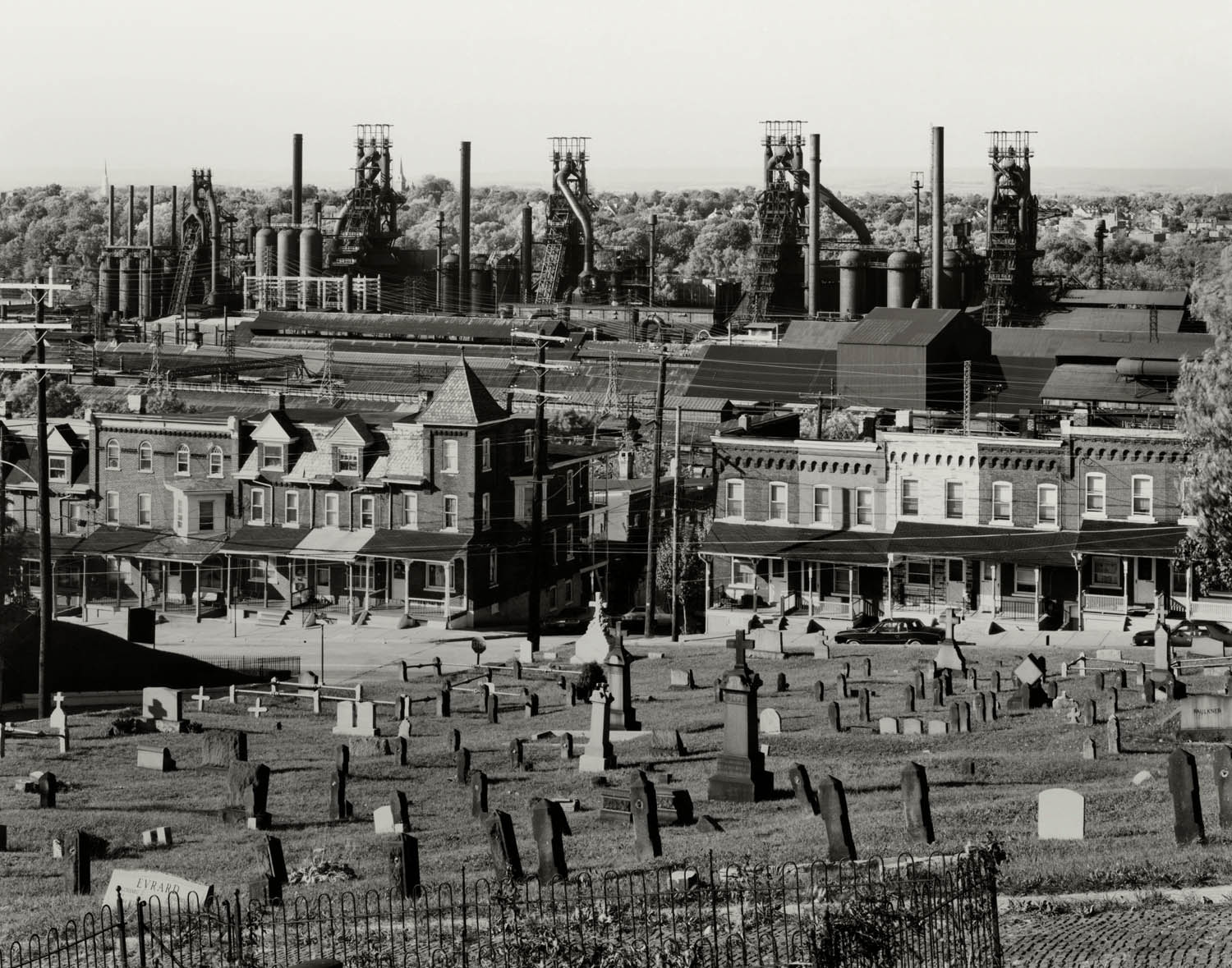 Bernd and Hilla Becher (German, 1931-2007/1934-2015) 'Bethlehem, Pennsylvania, USA' 1986 Bernd and Hilla Becher (German, 1931-2007/1934-2015) 'Bethlehem, Pennsylvania, USA' 1986