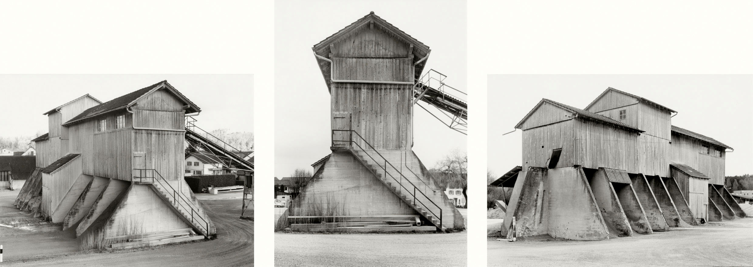 Bernd and Hilla Becher (German, 1931-2007/1934-2015) 'Kies- und Schotterwerk, Oberbüren/St. Gallen, CH' (Gravel and crushed stone works, Oberbüren/St. Gallen, CH) 2001 Bernd and Hilla Becher (German, 1931-2007/1934-2015) 'Kies- und Schotterwerk, Oberbüren/St. Gallen, CH' (Gravel and crushed stone works, Oberbüren/St. Gallen, CH) 2001