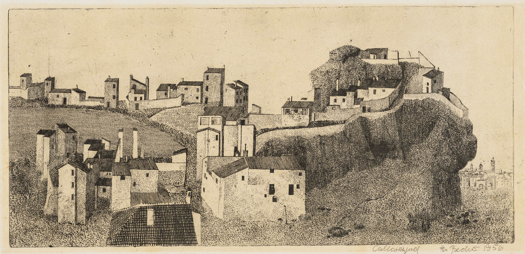 Bernd Becher (German, 1931-2007) 'Calatayud' 1956 Bernd Becher (German, 1931-2007) 'Calatayud' 1956