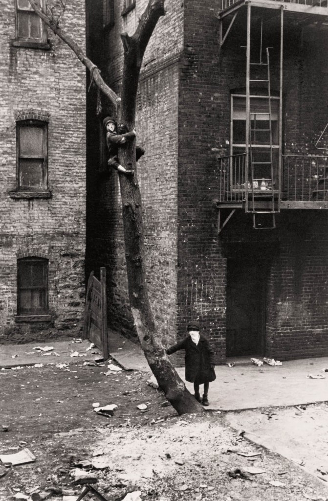 Helen Levitt (American, 1913-2009) 'New York' [113th Street] c. 1938