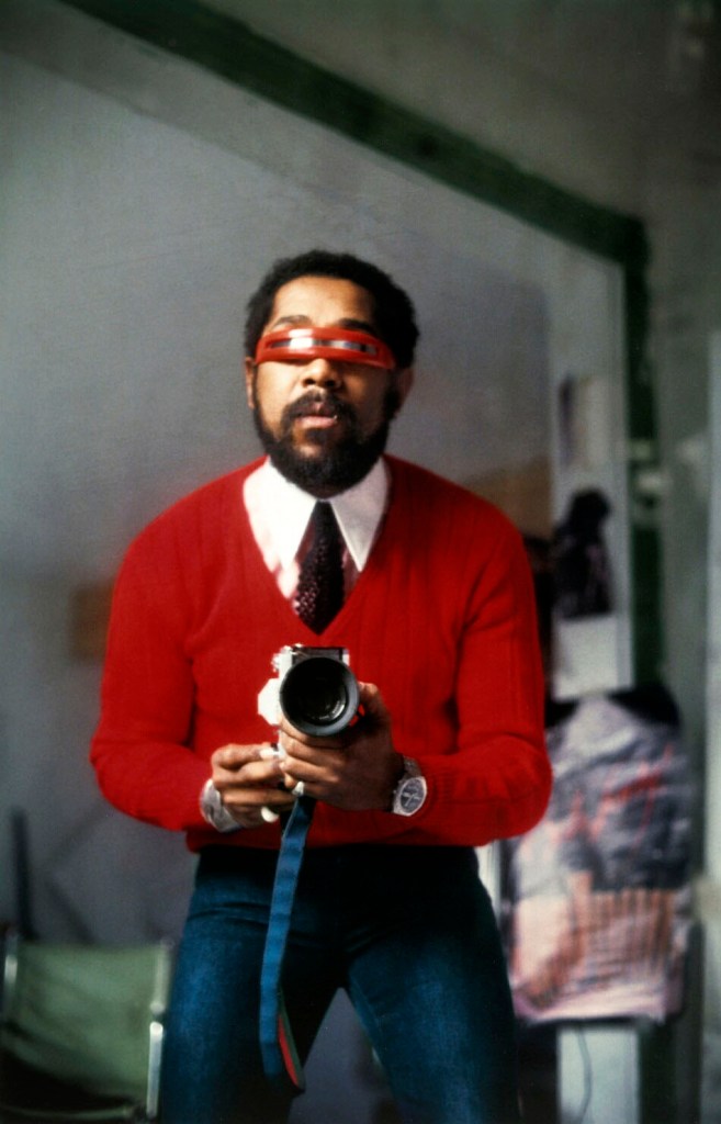 Barkley L. Hendricks (American, b. 1940) 'Self-Portrait with Red Sweater' 1980, printed 2023
